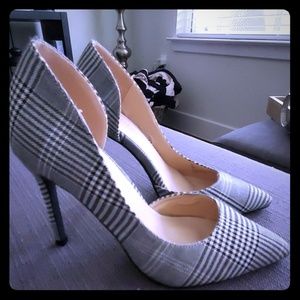 Houndstooth heels